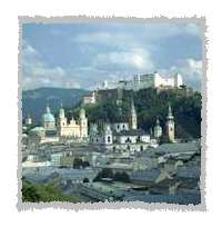Blick �ber die Stadt Salzburg